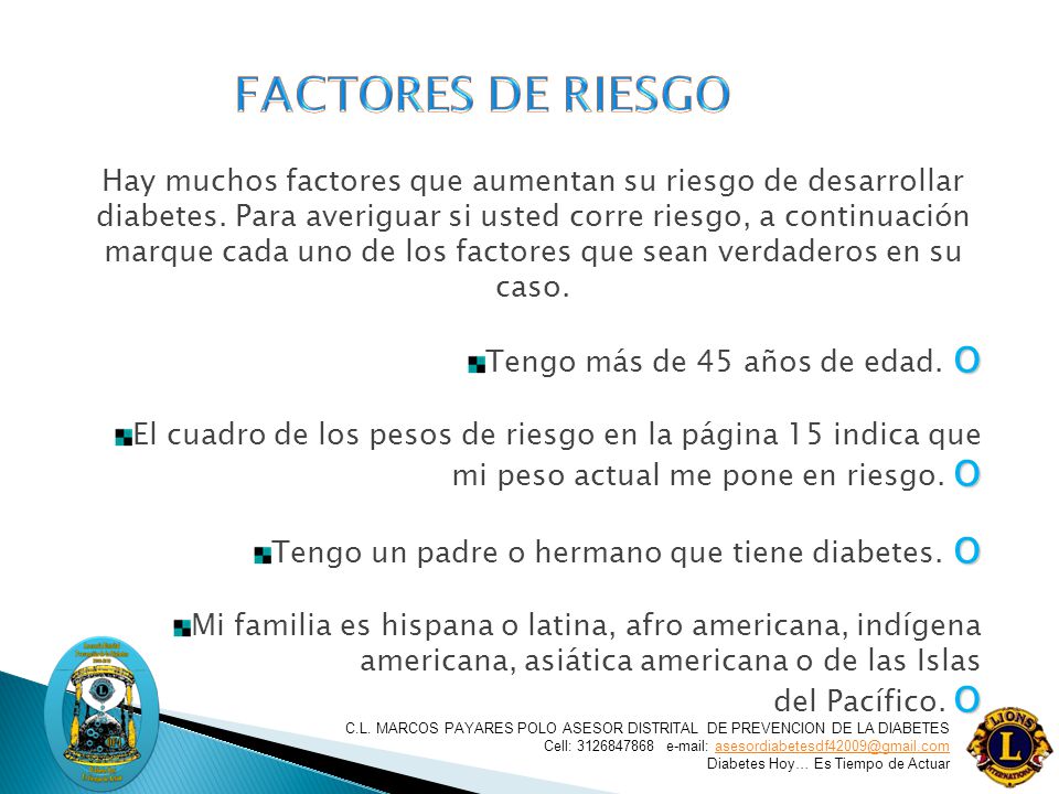 factores de riesgo de diabetes con la familia factores de riesgo de diabetes con la familia